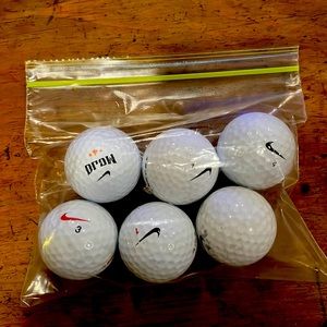 Nike used golf balls